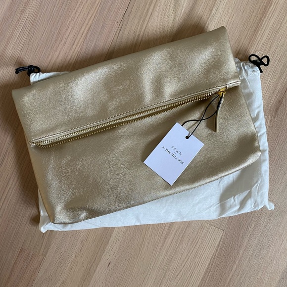 Fawn Design for Jilly Box Gold fold over clutch - Picture 4 of 4